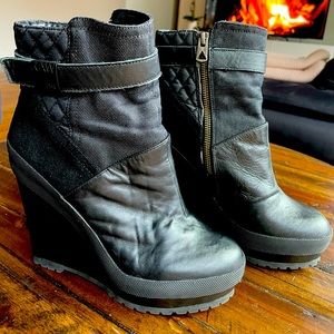 G-Star Raw beautiful leather/suede/jeans ankle boots